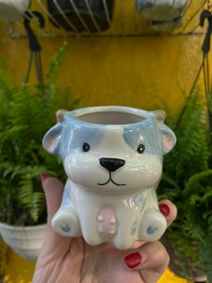 MACETA ANIMAL "PERRO HEMBRA" CERAMICA en internet