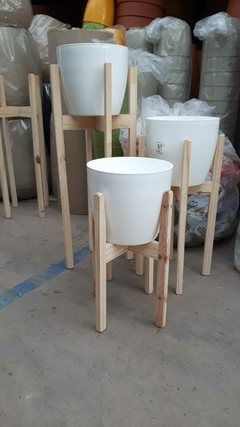 PIE DE MADERA NORDICO