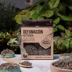 Imagen de DEFUMACION ACTIVA PASTILLAS X4 SAGRADA MADRE