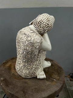 BUDA SOÑADOR TUNICA RESINA 35CM - El Viverito
