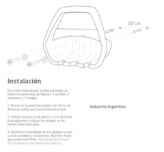 SOPORTE PARA MANGUERA REFORZADO CARCIMA - comprar online
