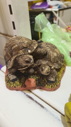 TORTUGAS PAREJA DE RESINA