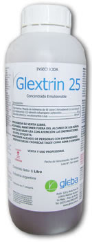 GLEBA GLEXTRIN 25% SANIDAD 1L ( cipermetrina 25%)