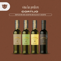 CORTIJO COLECCION ACEITES DE OLIVA Y ACETO - LAS PERDICES - BOTELLA 4 X 250 ML - comprar online