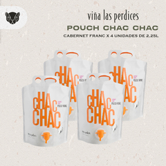 LAS PERDICES CHAC CHAC CABERNET FRANC POUCH WINE - 4 x 2250 CC - comprar online