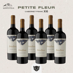MONTEVIEJO PETITE FLEUR CABERNET FRANC - CAJA X 6 BOTELLAS DE 750 CC - - comprar online