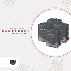 PIEDRA NEGRA BAG IN BOX ALTA COLECCION MALBEC - CAJA X 4 UNIDADES DE 3000 CC - comprar online
