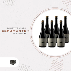 SUBJETIVO ESPUMANTE EXTRA BRUT - CAJA X 6 BOTELLAS DE 750 CC - comprar online