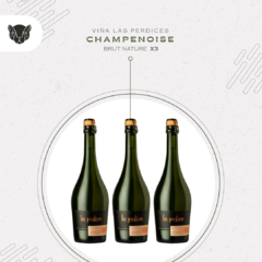 LAS PERDICES ESPUMANTE CHAMPENOISE BRUT NATURE - 3 x 750 CC - comprar online
