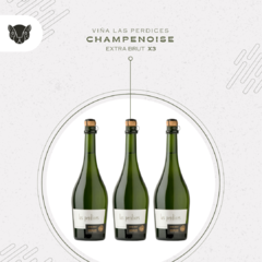 LAS PERDICES ESPUMANTE CHAMPENOISE EXTRA BRUT - 3 x 750 CC - comprar online