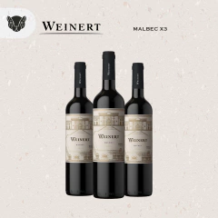 WEINERT MALBEC - ESTUCHE 3 X 750 CC - comprar online