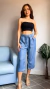 Calça jeans feminina pantacourt - Lu Fashion Jeans