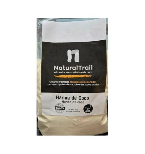 Harina de coco Natural Trail x400 g - comprar online