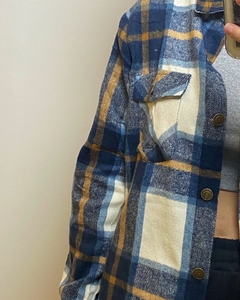 Camisa Flanelada Xadrez - Striped Rocket
