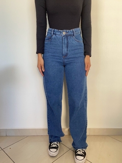 Calça Wide Leg Escura - Livia - comprar online