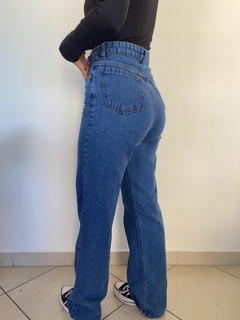Calça Wide Leg Escura - Livia na internet