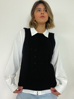 Colete de Tricot - Striped Rocket