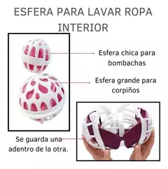Wash ball esfera para lavar corpiños AL407 en internet
