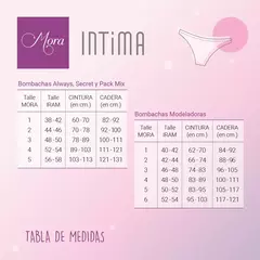 MORA HILO DENTAL MICROFIBRA LINEA SECRET AMA0101 en internet