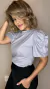 Blusa Malha Manga Princesa - comprar online