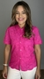 Camisa Manga Curta Laise - Amo Blusinha