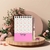 Bloco de Notas Bolinhas com Rosa - Personalizado