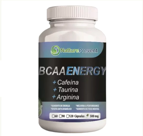 BCAA Energy 500 mg - 60 cápsulas