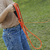 GUIA LONGA PRA CACHORRO 5M , CORDA E MOSQUETÃO SUPER RESISTENTE E MALEAVEL VERMELHO na internet