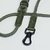GUIA LONGA PRA CACHORRO 5M , CORDA E MOSQUETÃO SUPER RESISTENTE E MALEAVEL VERDE MILITAR na internet