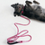 GUIA LONGA DE CORDA ROSA COM 2,5 METROS - APOLODOG