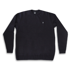 Moletom Tricot Volcom Classic stone Preto