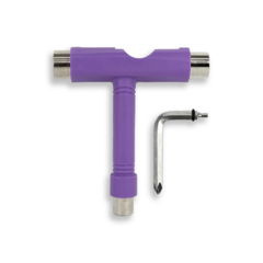Chave T Tool Manutenção Skate - Roxo