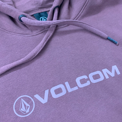 Moletom Volcom Canguru New Style Vinho - comprar online