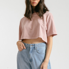 Camiseta Volcom Single Stone Feminina Rosa - comprar online