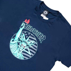 Camiseta Thrasher Libert Goat Marinho - comprar online