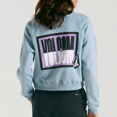 Moletom Careca Truly Deal Feminino Azul Claro - comprar online