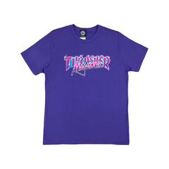 Camiseta Thrasher Feminino Vice Logo Girl Roxo