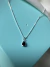 Colar Gota Preto Mini na internet