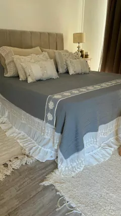 Cubrecama Tulia gris (TEX260)