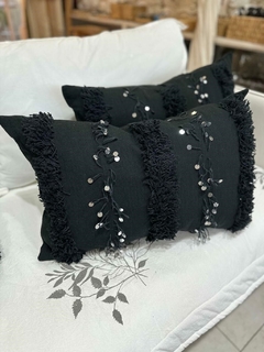 Almohadón Estocolmo Negro (TEX65) - comprar online
