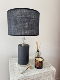 Lampara Tiffany black grande con base (DE308) - comprar online