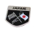 Emblema insignia de aluminio universal escudo de Japon - comprar online