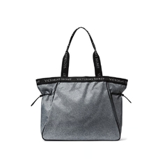 Sporte Cinch - Tote Bag - Bolsa para Academia Grande Cinza e Preta | VICTORIA'S SECRET