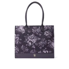 Floral Book Tote- Bolsa Grande - AZUL | VICTORIA'S SECRET
