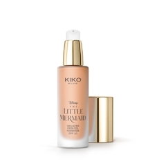 Disney - The Little Mermaid 10h Lasting Fresh Feel Foundation SPF 30 - Cor 05 Caramel - Base Facial Cremosa - 30ml | KIKO MILANO