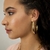 Argola grande banhada a ouro 18K - comprar online