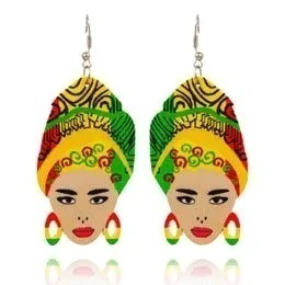 BRINCO EM MDF- AFRO - DUPLA ESTAMPA CB12-18 JAMAICA