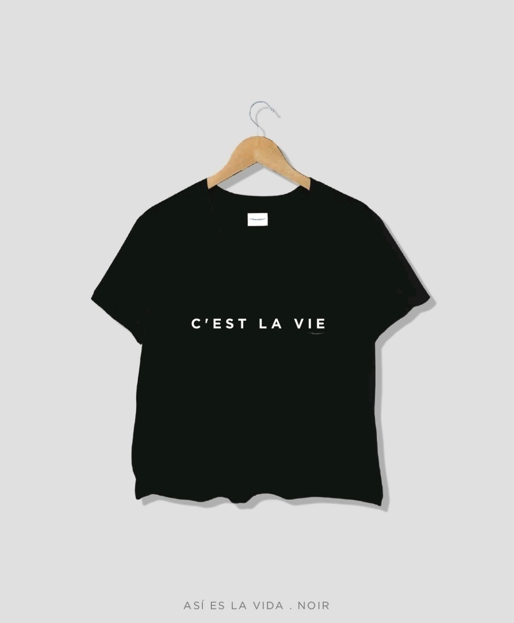 Remera C´Est La Vie (flame)