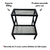 Escada Escadinha Auxiliar 2 Degraus Maca Estética 100kg - Estudio Steel