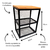 Mesa De Cabiceira Estilo Industrial Com Tela na internet